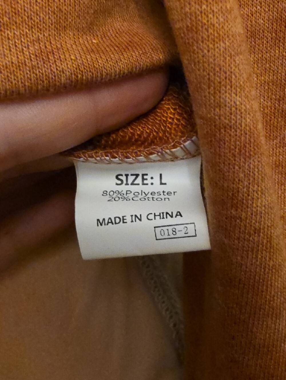Dokotoo Rust Brown Puff Sleeve Knit Sweater Top Long Sleeve Fall Size Large - Picture 7 of 7